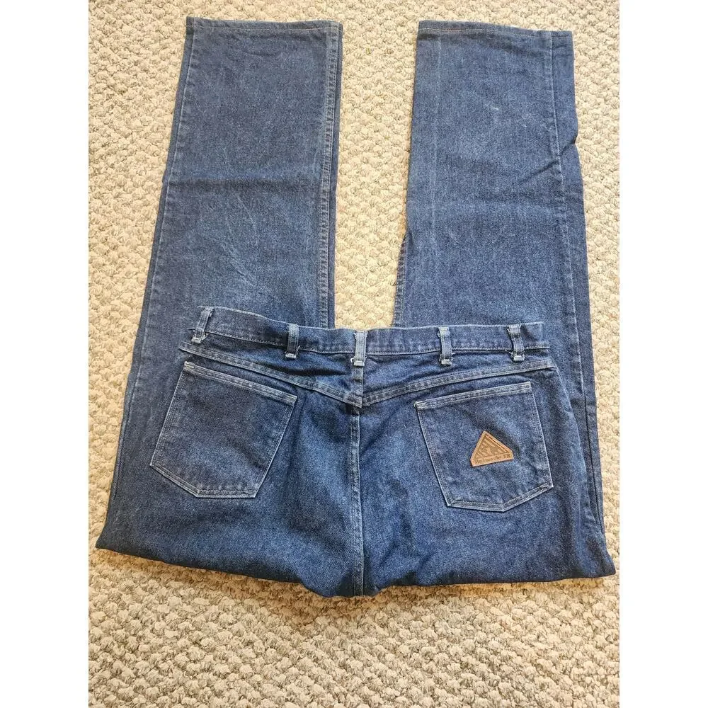 Bulwark Protective Apparel Flame Resistant Work‎ Jeans 38-37U Workwear - Picture 2 of 6